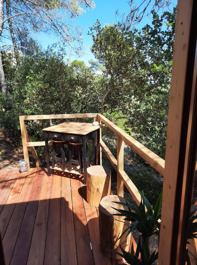 Cabane Dans Les Arbres "La Kaz Aux Cigales" Кюерс Екстериор снимка